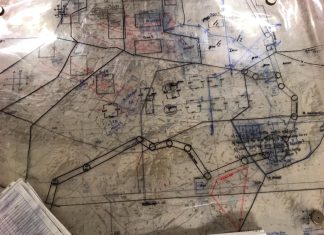 At the end of the map marker…