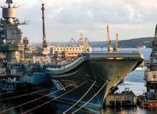 Russia’s only aircraft carrier catches fire — again