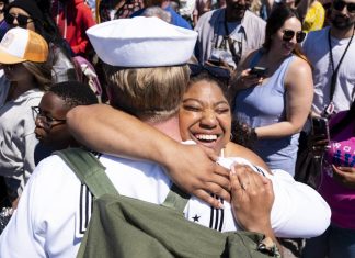 Thousands welcome home sailors of the USS George H.W. Bush – Daily Press