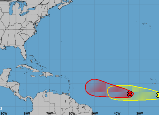 Tropical depression expected to form in next 48 hours or so as another wave emerges off Africa
