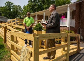 Virginia ramp-building organization celebrates building more than 100 lifelines for the community – Daily Press
