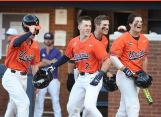 Virginia advances to Super Regionals behind dominant pitching, late surge of power