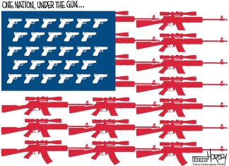 David Horsey: One Nation, Under the Gun