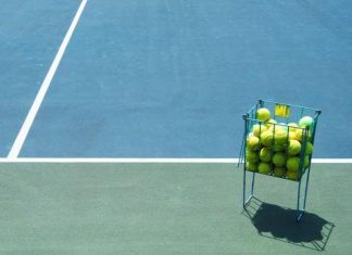 Stop wasting time chasing tennis balls. Get a ball hopper – Daily Press