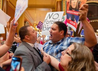 Iowa law banning most abortions after about 6 weeks takes effect as judge weighs whether to block it – Daily Press