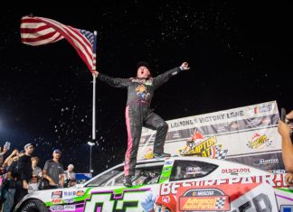 Brenden Queen is king again at Langley Speedway with Hampton Heat 200 victory – Daily Press