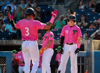 Joey Ortiz’s three-run homer helps Tides silence Sounds for series split – Daily Press