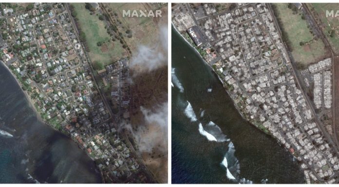 Maui wildfire: Before and after photos show devastation