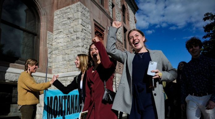 Young environmental activists prevail in first-of-its-kind climate change trial in Montana – Daily Press