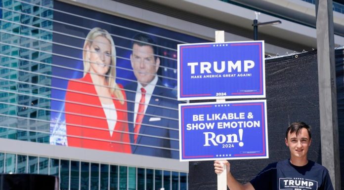 Republican candidates fight each other, and mostly line up behind Trump, at the first debate – Daily Press