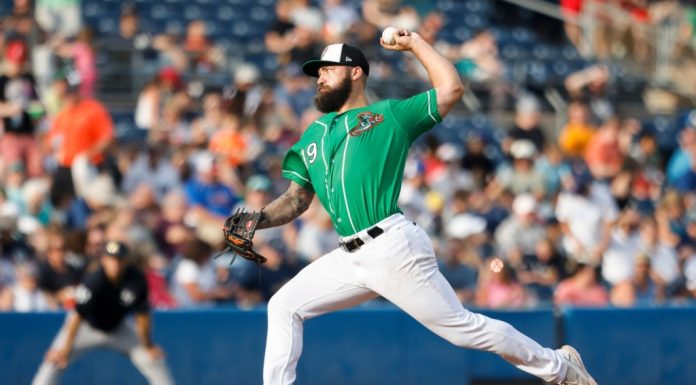 Drew Rom silences his former team as Memphis blanks Tides in series opener – Daily Press