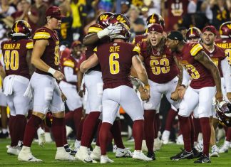 Sam Howell plays effectively in first half as Commanders end Ravens’ NFL-record 24-game preseason win streak – Daily Press