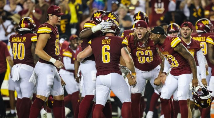 Sam Howell plays effectively in first half as Commanders end Ravens’ NFL-record 24-game preseason win streak – Daily Press