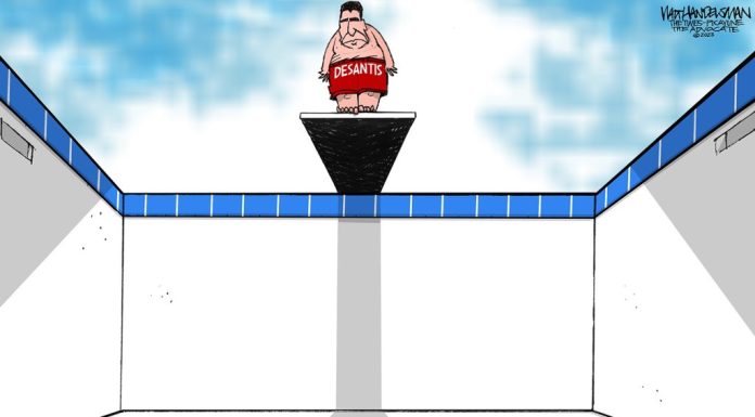 Walt Handelsman: Enthusiasm Drying Up