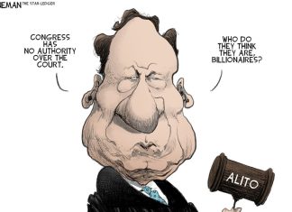 Drew Sheneman: SCOTUS Ethics