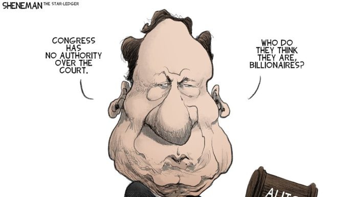 Drew Sheneman: SCOTUS Ethics
