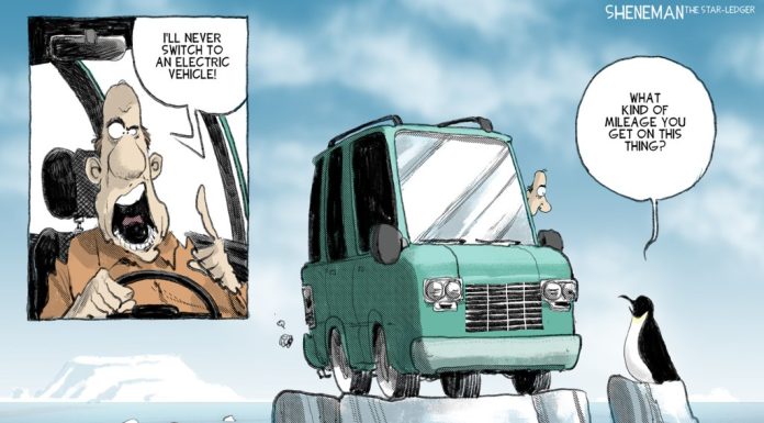 Drew Sheneman: What’s the Mileage?