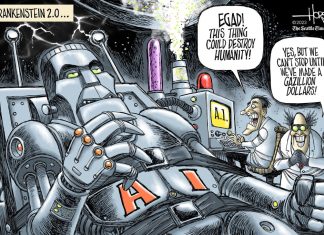 David Horsey: Frankenstein 2.0