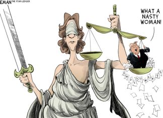 Drew Sheneman: Another Nasty Woman