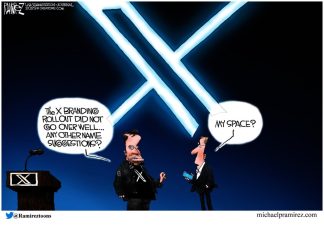 Michael Ramirez: My Space?